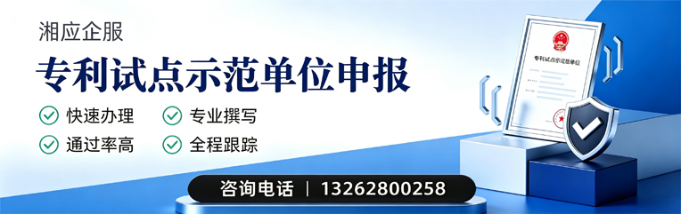 恩施专利试点示范单位申报服务