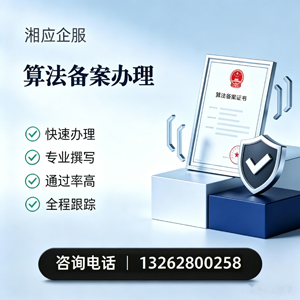 恩施算法备案申报服务