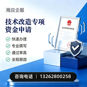 恩施技术改造专项资金申报服务